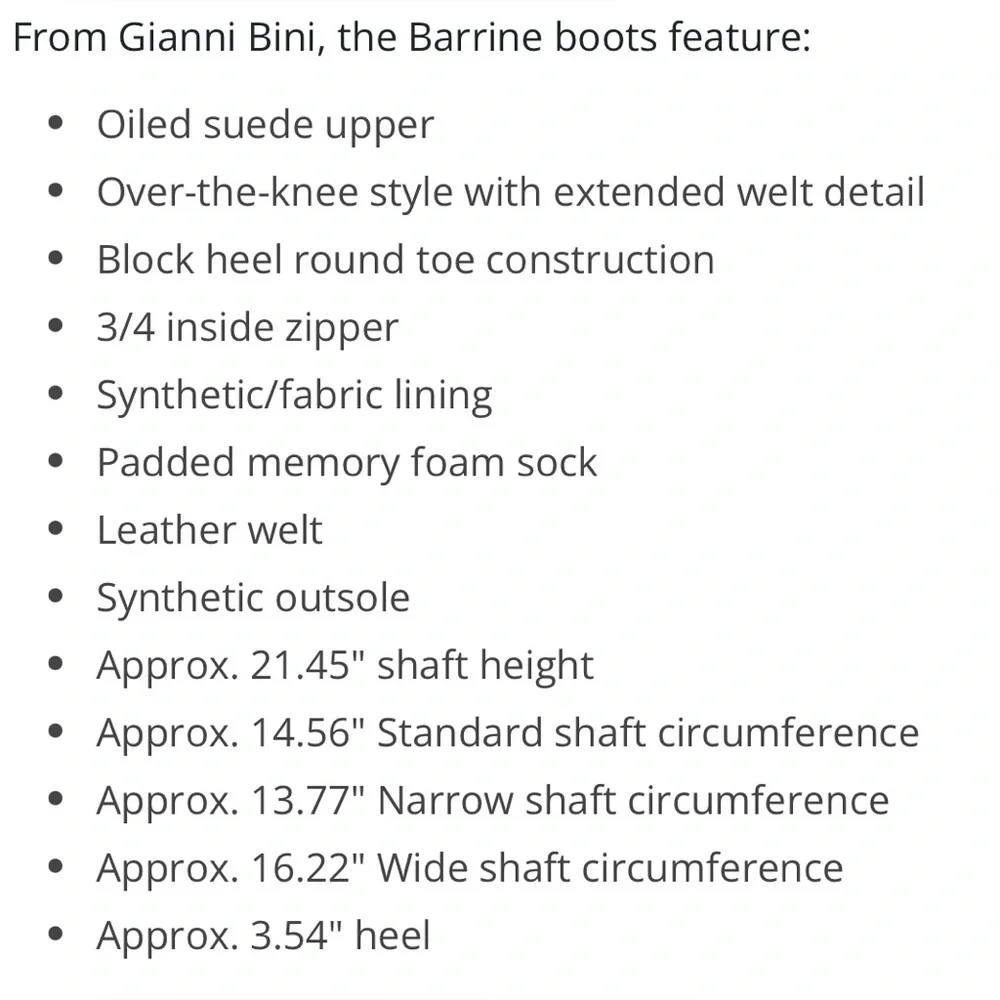 Gianni Bini BARRINE Over the Knee Suede Boots in Sand